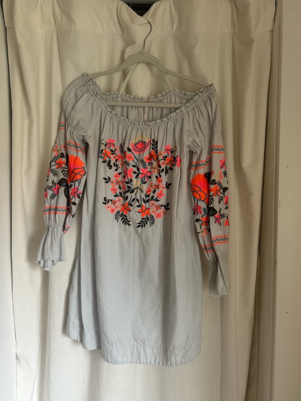 Free People Embroidered Dress